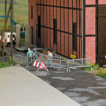 Busch 79874 - H0 - Action-Set: Absperrungen aufstellen